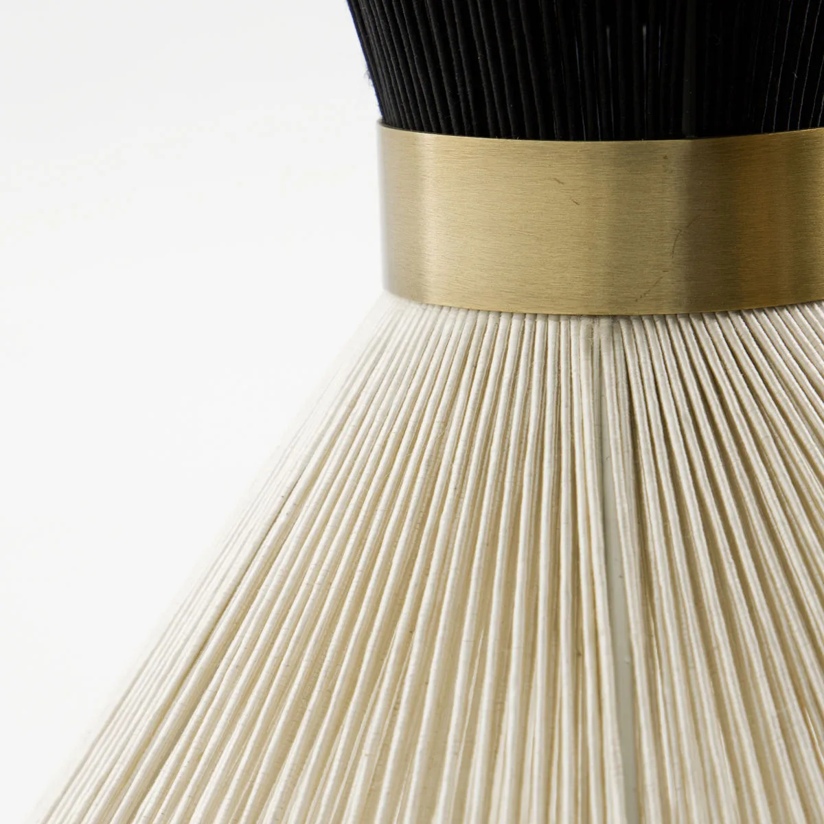 Lampa stołowa Cord, Czarna House Doctor