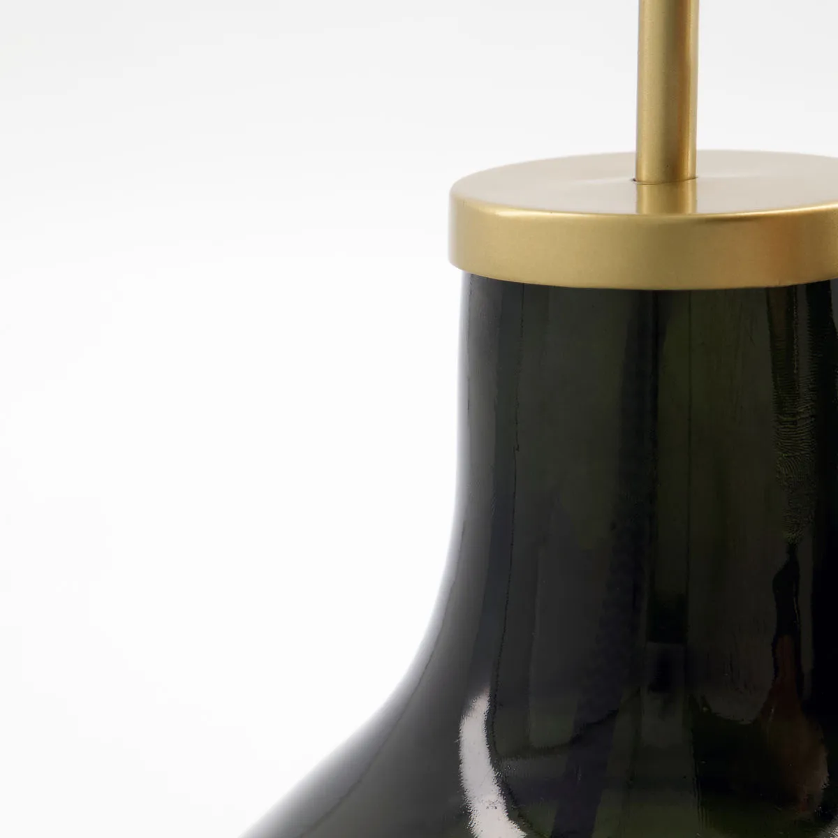 Lampa stołowa Matte, Zielono-biała House Doctor