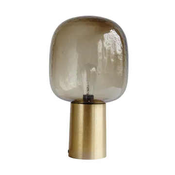 Lampa stołowa Note  - szary - mosiądz - House Doctor