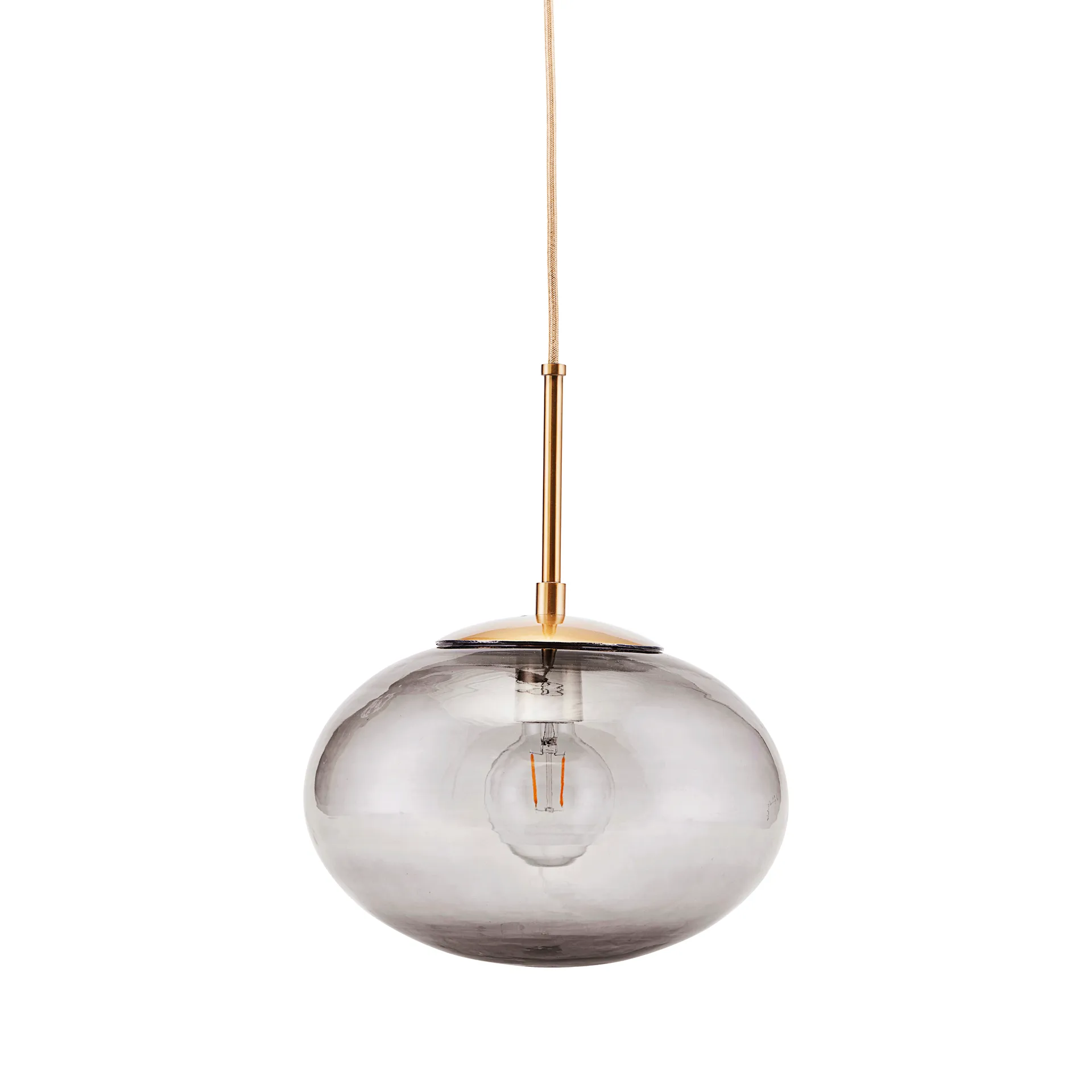 Lampa stołowa Opal, szary House Doctor