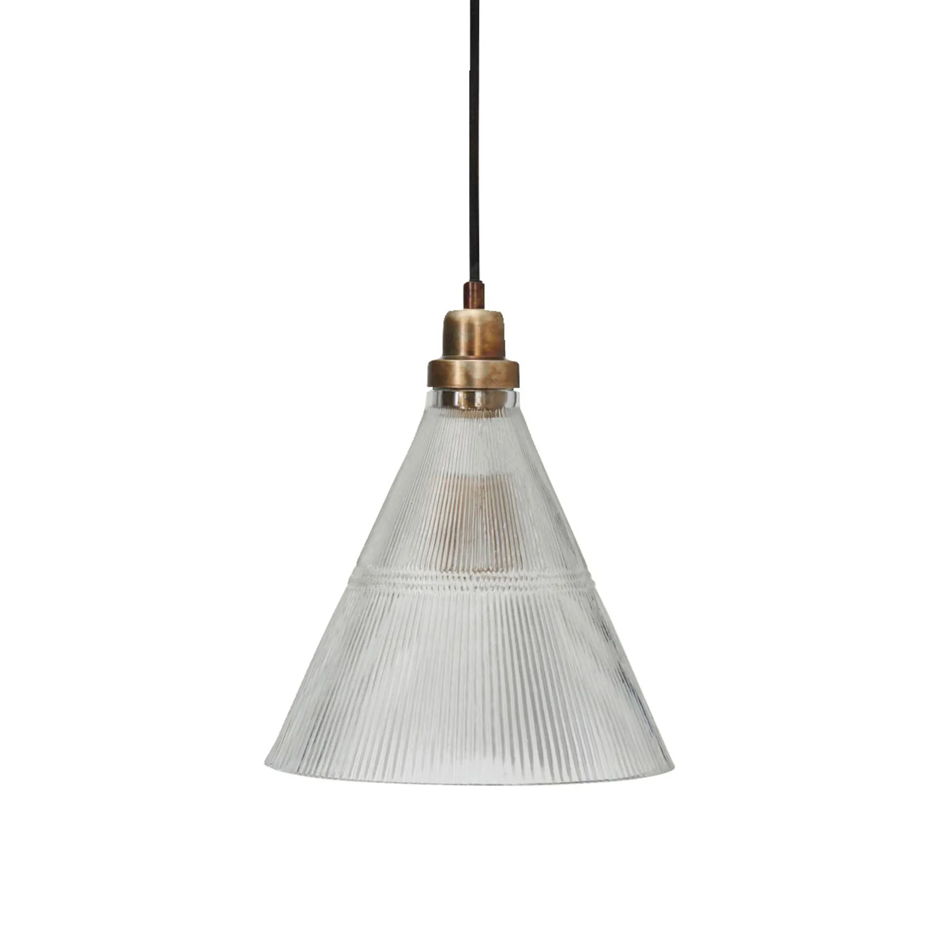 Lampa stołowa Vira Ø27 cm, Przezroczysty House Doctor
