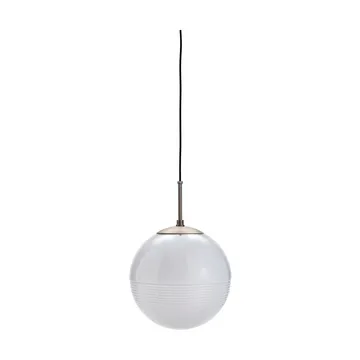 Lampa sufitowa Halda Ø30 cm - Biały-brązowy - House Doctor