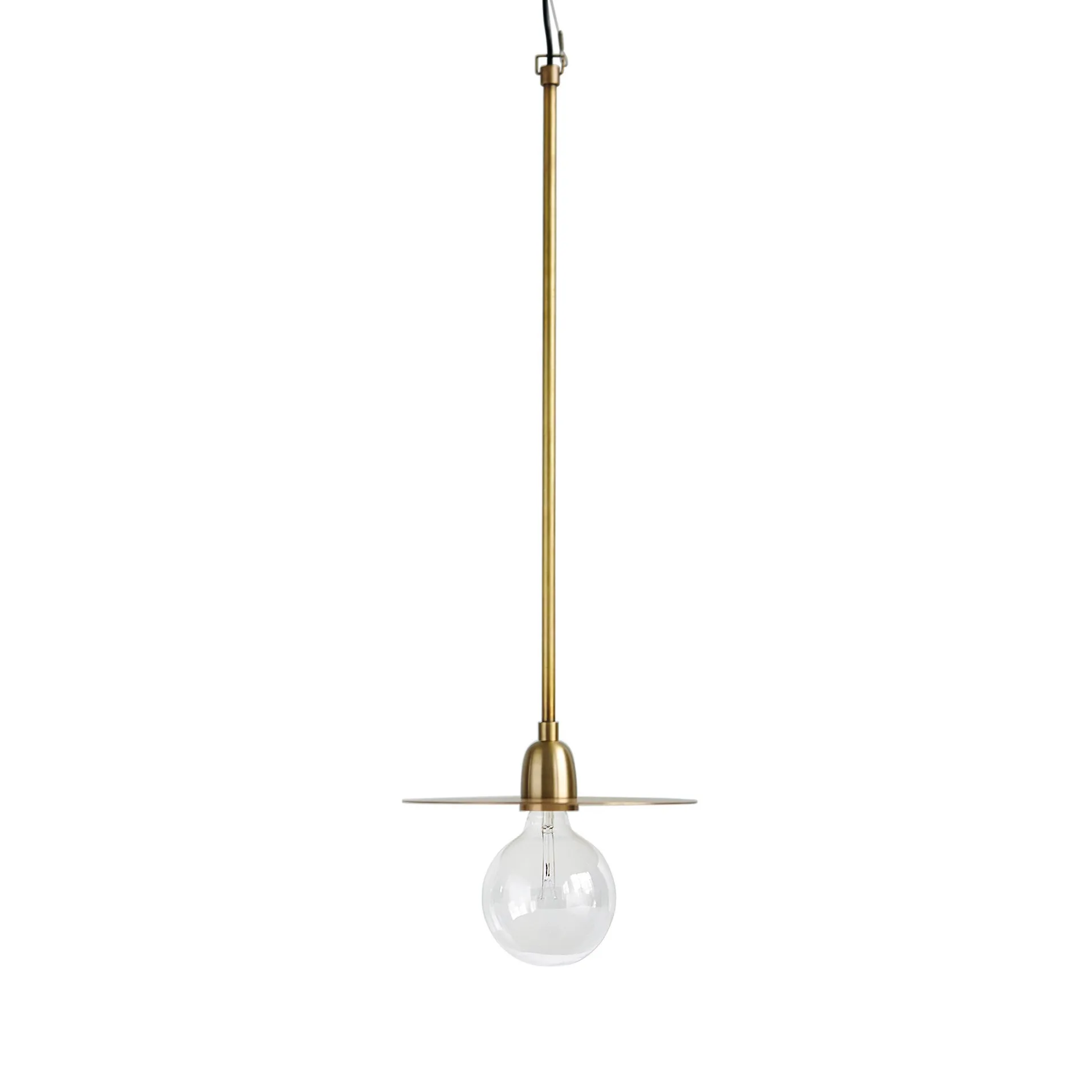 Lampa sufitowa LP, mosiądz House Doctor