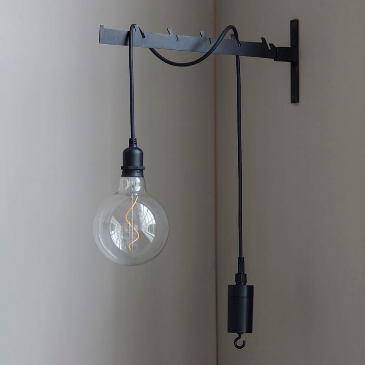Lampa sufitowa na baterie Coso, Czarny House Doctor