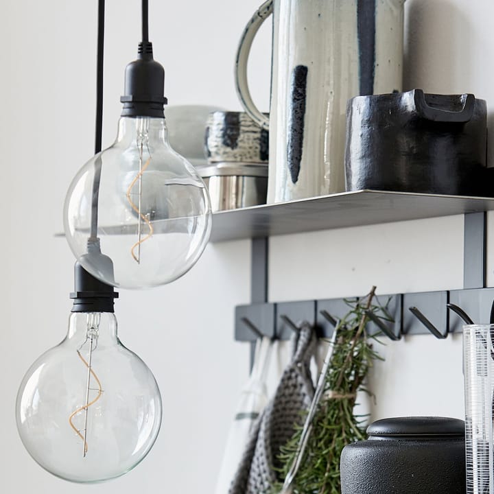 Lampa sufitowa na baterie Coso, Czarny House Doctor