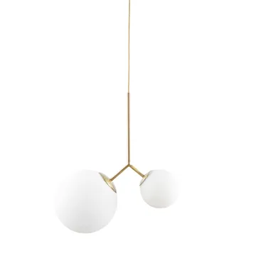 Lampa sufitowa Twice - szkło opalowe - House Doctor