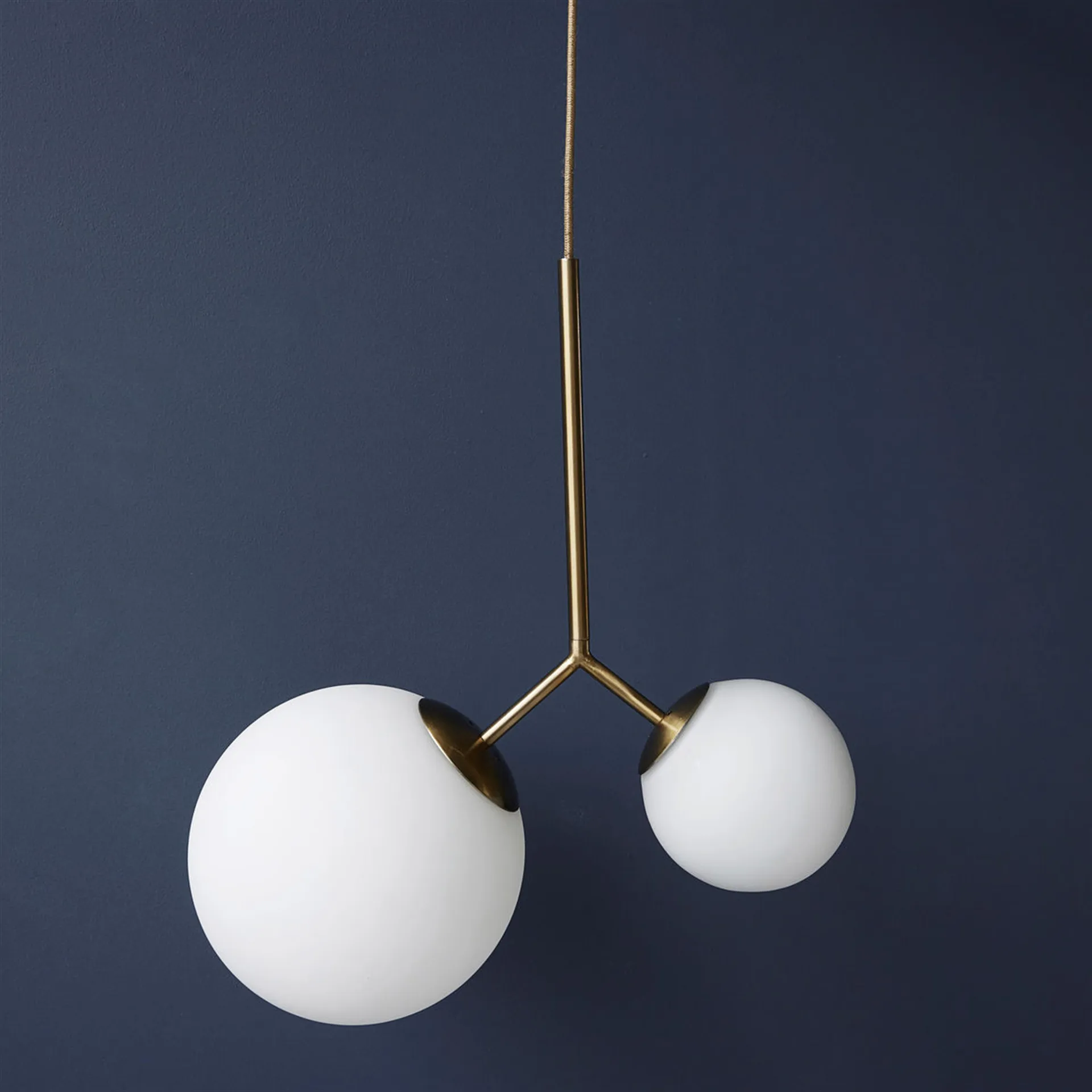 Lampa sufitowa Twice, szkło opalowe House Doctor