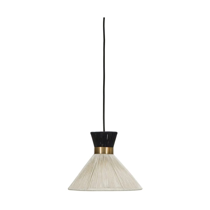 Lampa wisząca Cord Ø25 cm, Czarna House Doctor