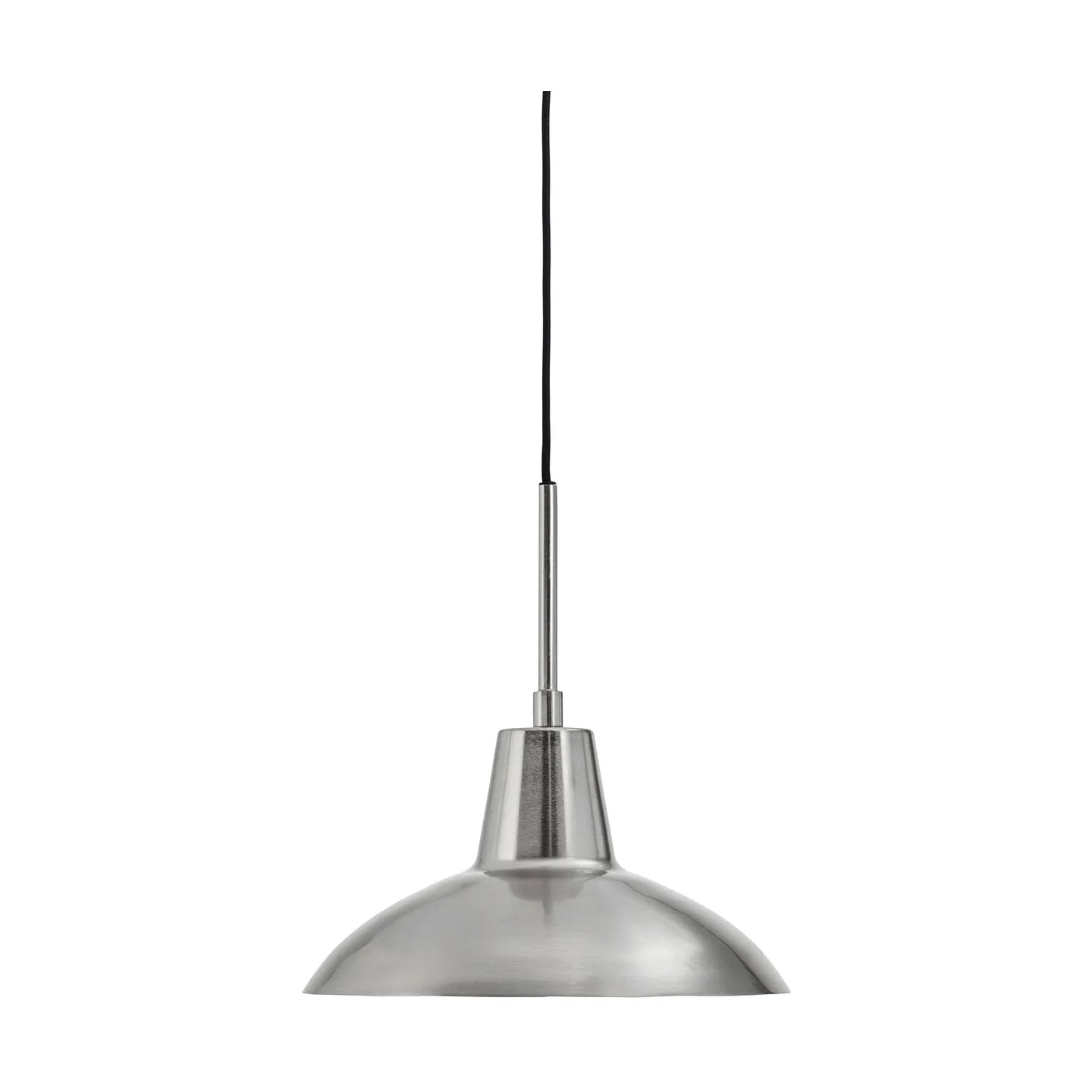 Lampa wisząca Desk, Szczotkowany w kolorze srebrnym, Ø32x31 cm House Doctor