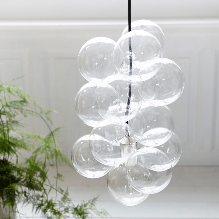 Lampa wisząca DIY, 12 szklanych kul House Doctor