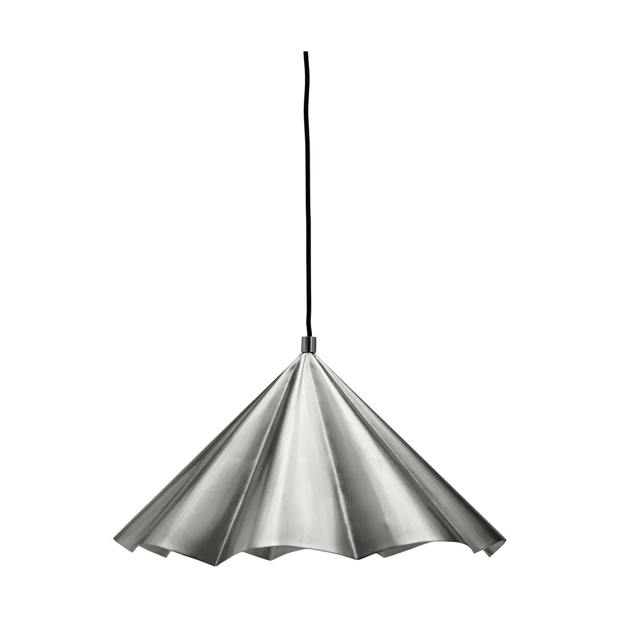 Lampa wisząca Flola Ø50 cm, Szczotkowane w kolorze srebrnym House Doctor