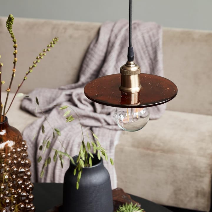Lampa wisząca Hover, Bursztynowy House Doctor