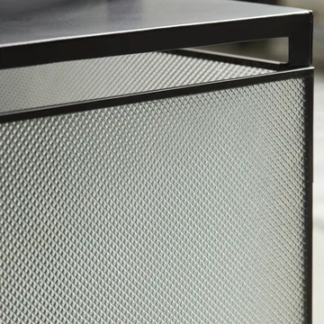 Latarnia Blaze 50 cm - Czarny antyk - House Doctor