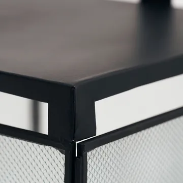 Latarnia Blaze 50 cm - Czarny antyk - House Doctor