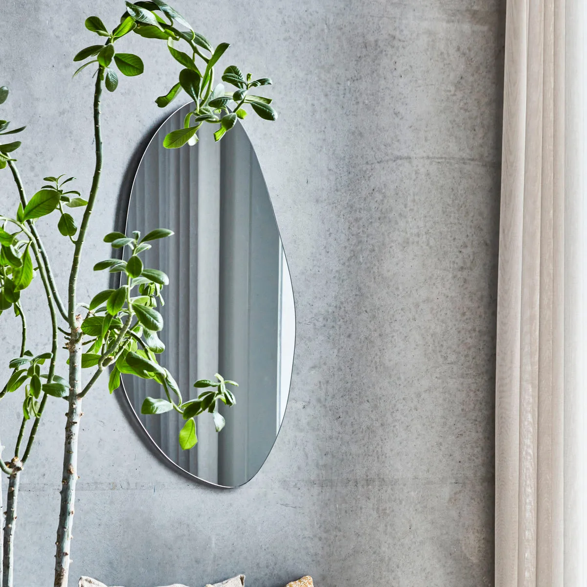 Lustro Peme 50x100 cm, Przezroczyste House Doctor