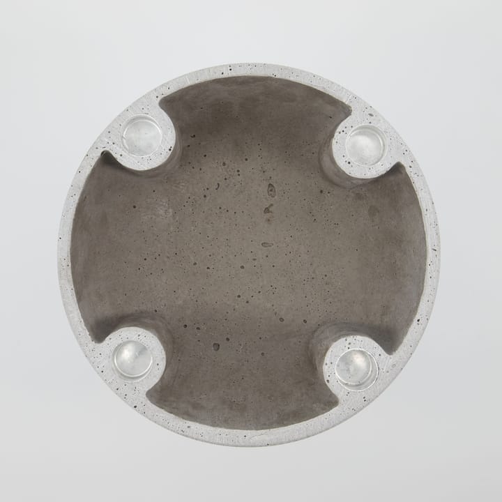 Marb świecznik Ø20 cm, Beton House Doctor