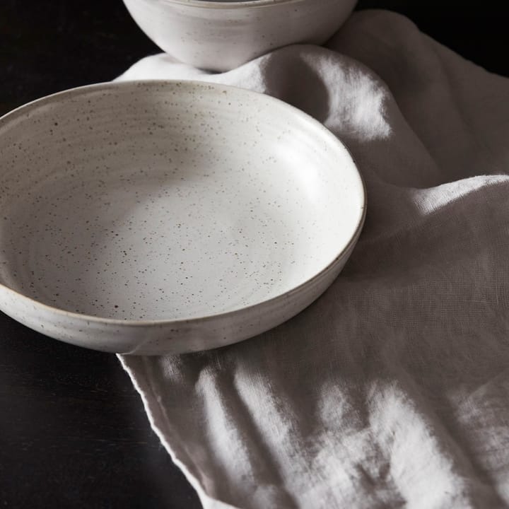 Miska Pion Ø19 cm, Szaro-biała House Doctor