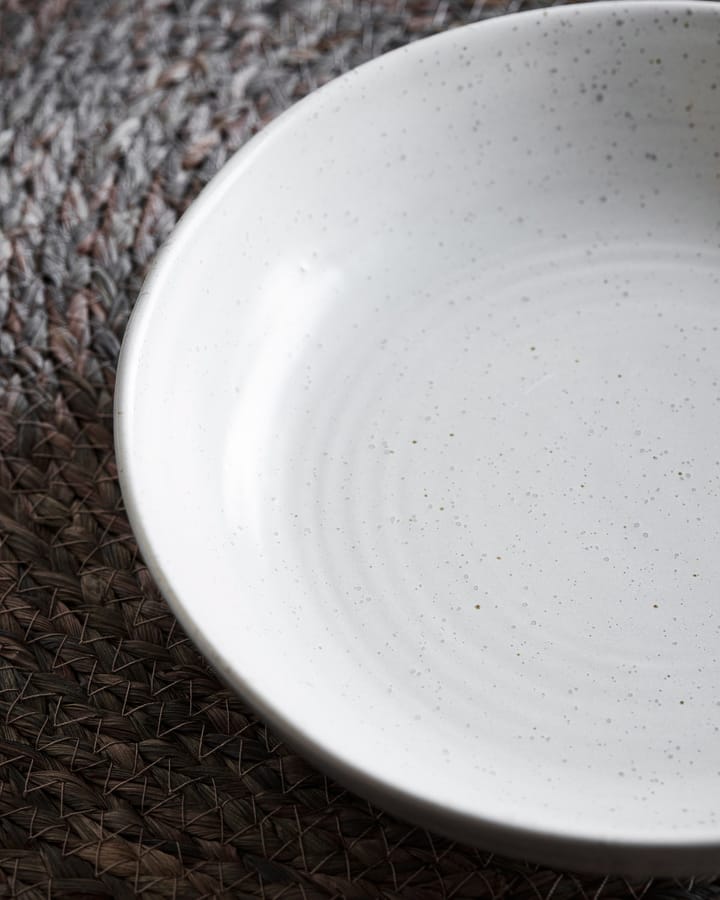 Miska Pion Ø19 cm, Szaro-biała House Doctor