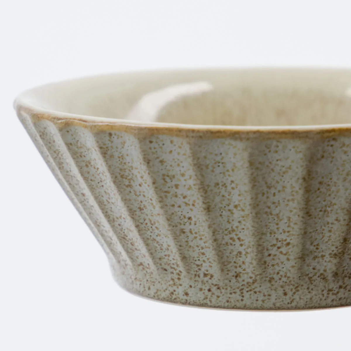 Miska Pleat Ø8 cm, Szaro-brązowa House Doctor