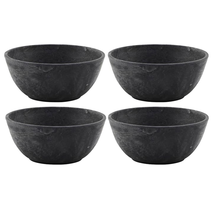 Miska Serveur 13 cm 4-pak - Czarny - House Doctor