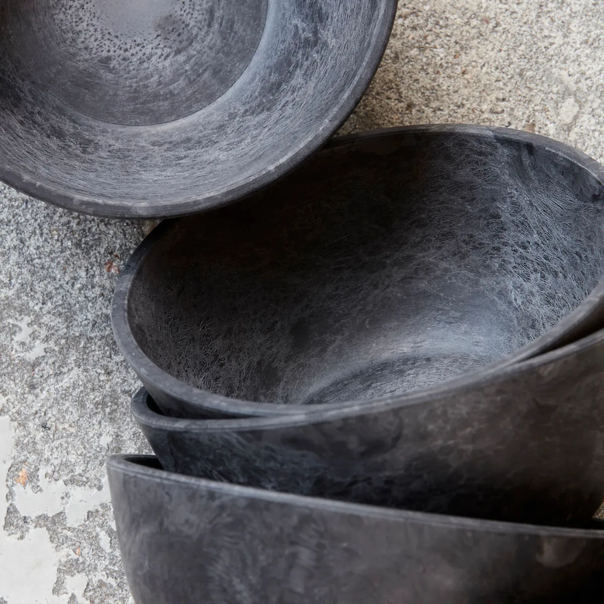 Miska Serveur 13 cm 4-pak, Czarny House Doctor