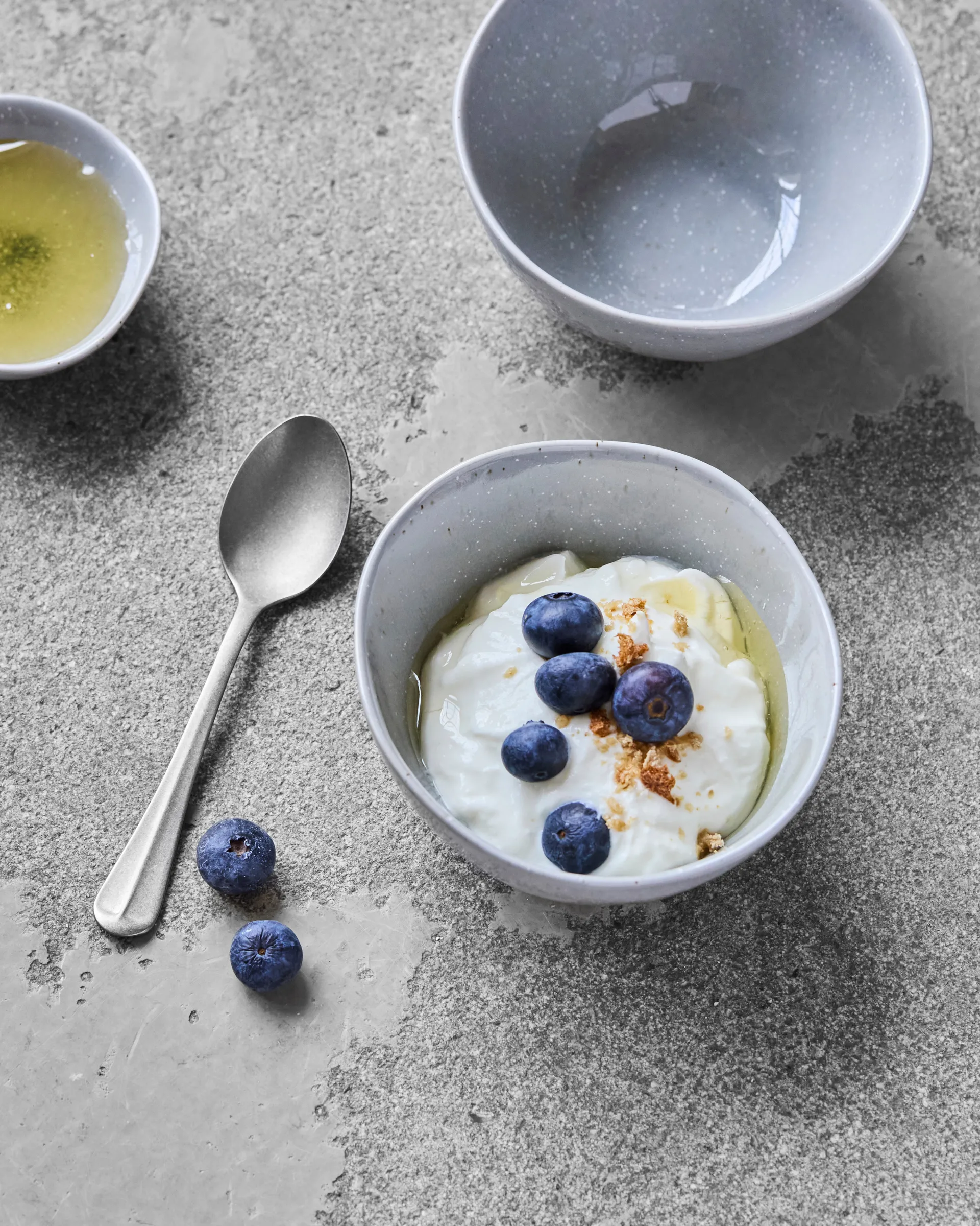 Miska Vida 330 ml, 4-pak, Jasnoniebieski House Doctor