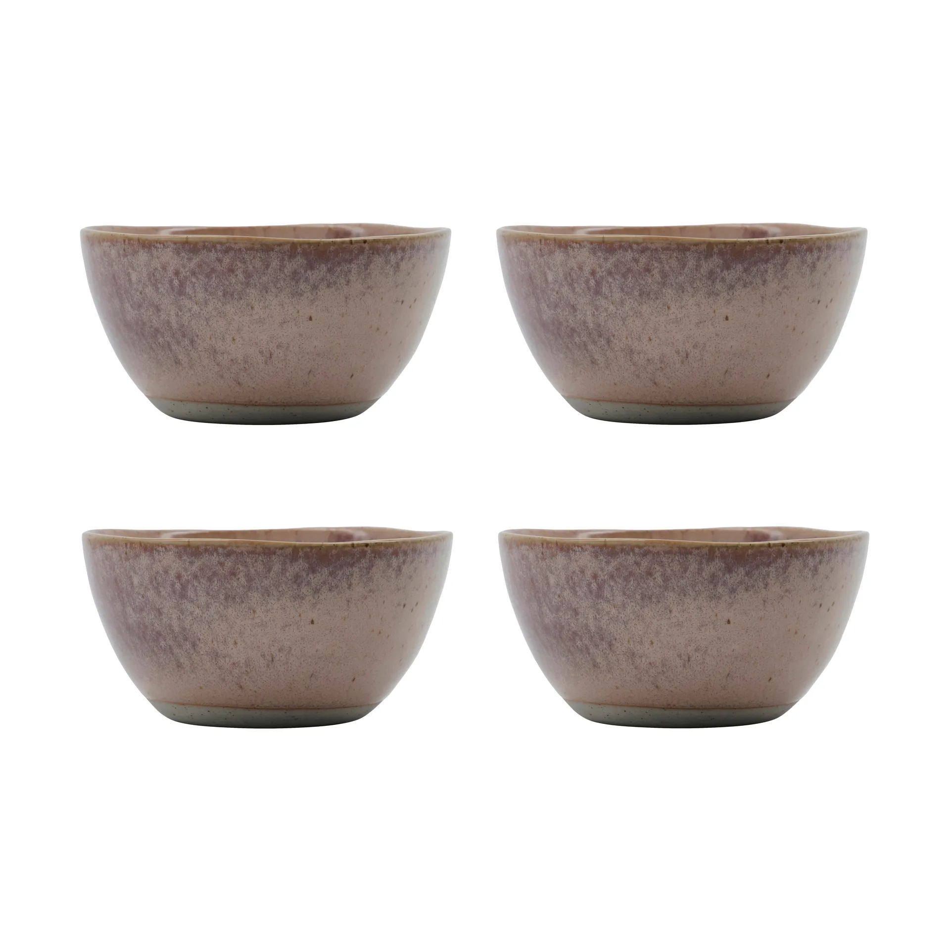 Miska Vida 330 ml, 4-pak, Różowy House Doctor