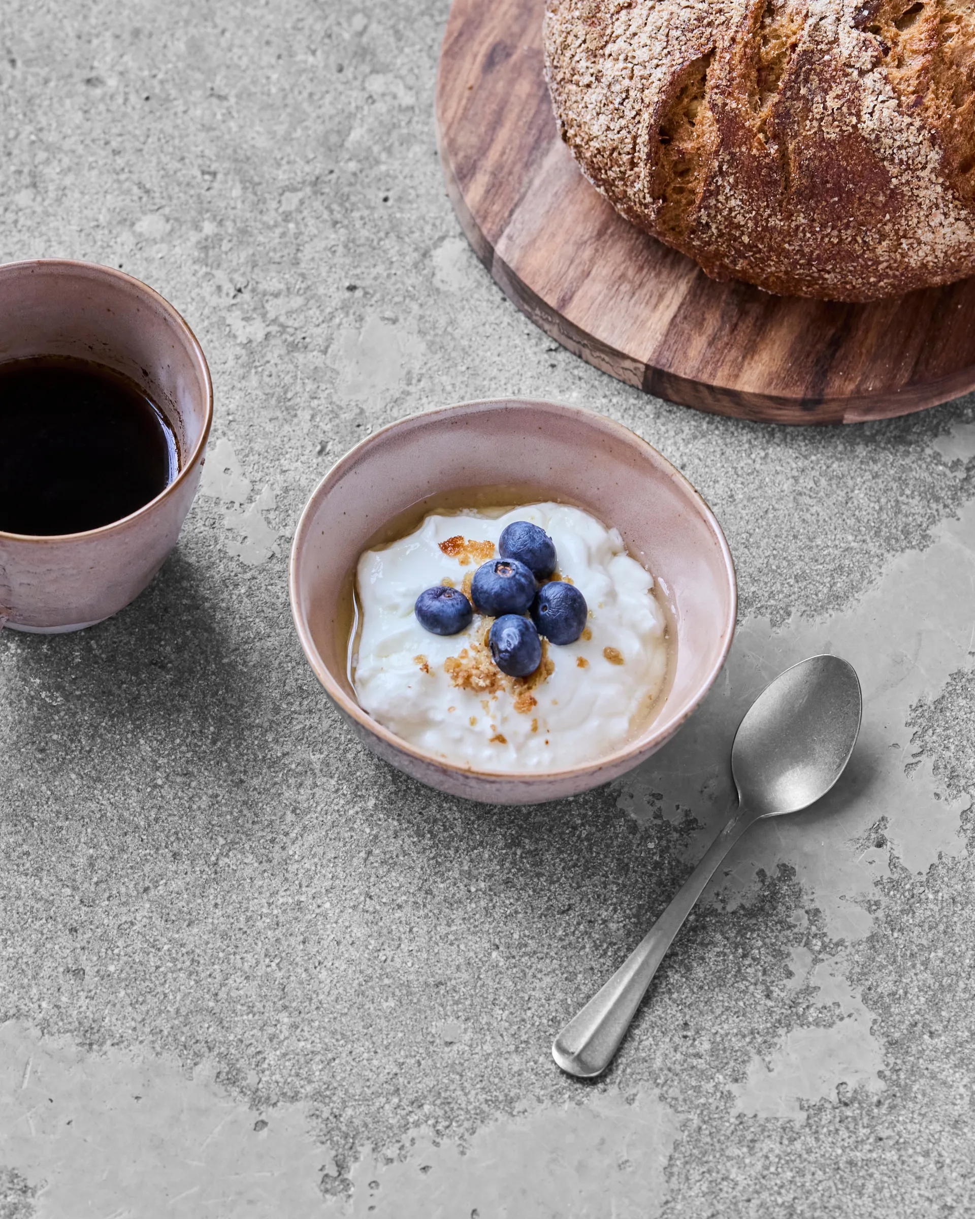 Miska Vida 330 ml, 4-pak, Różowy House Doctor