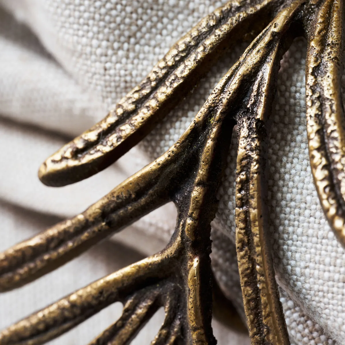 Mistle obrączka na serwetki 4 szt., Antyczny mosiądz House Doctor