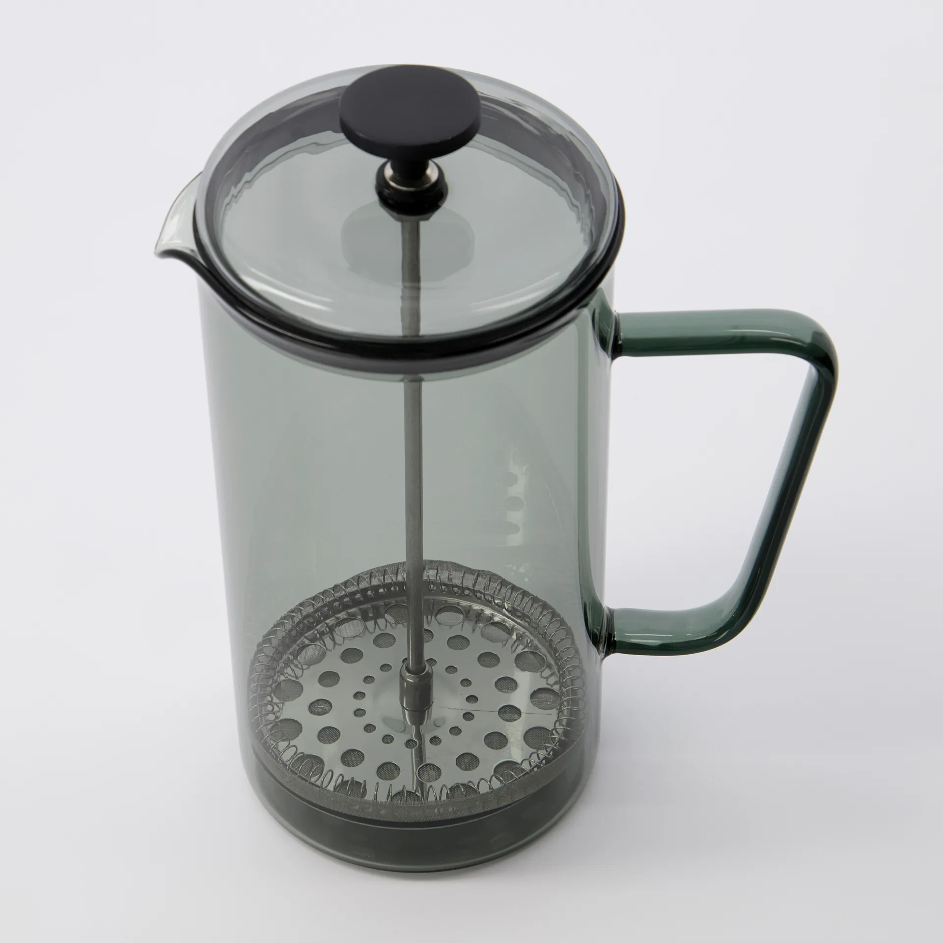 Nuru zaparzacz tłokowy 1000 ml, Szary House Doctor