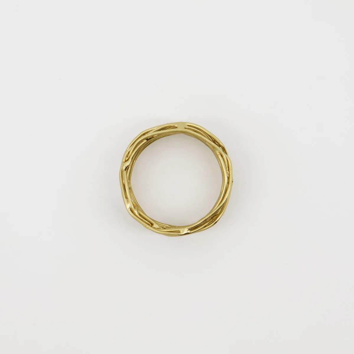 Obrączka na serwetki Ring, 4 szt., Złota House Doctor