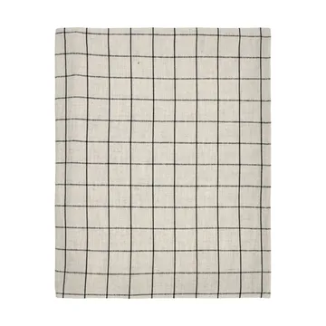 Obrus Join 150x260 cm - Czarny-off white - House Doctor