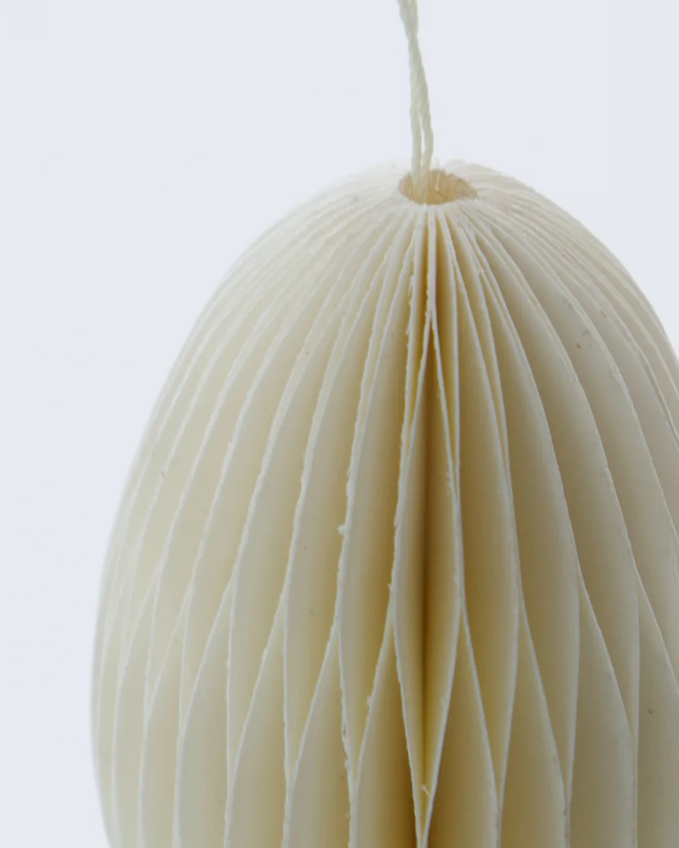 Ozdoba Honeycomb pisanki, 6 części, Off-white House Doctor