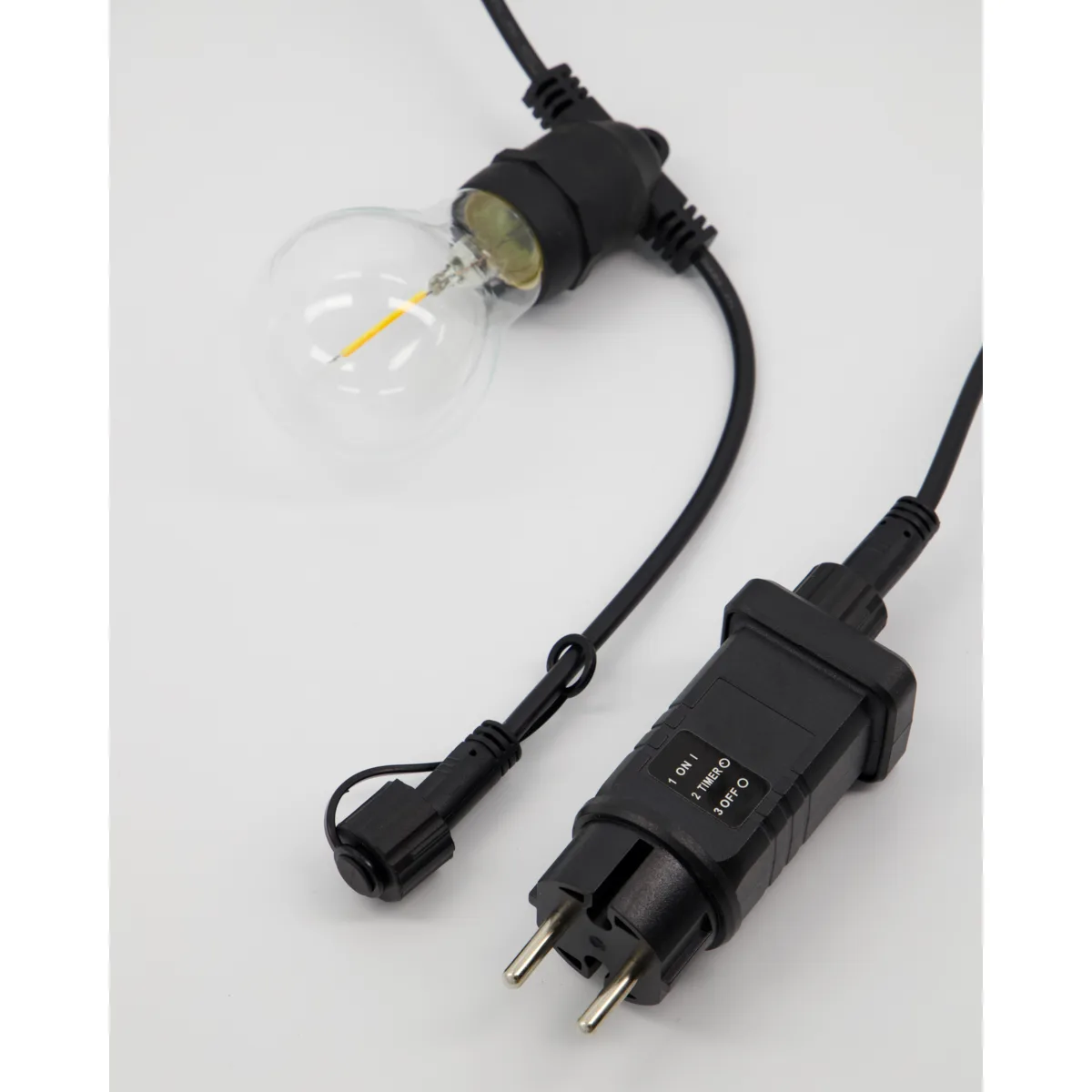 Pętla świetlna House Doctor 840 cm, Czarny House Doctor