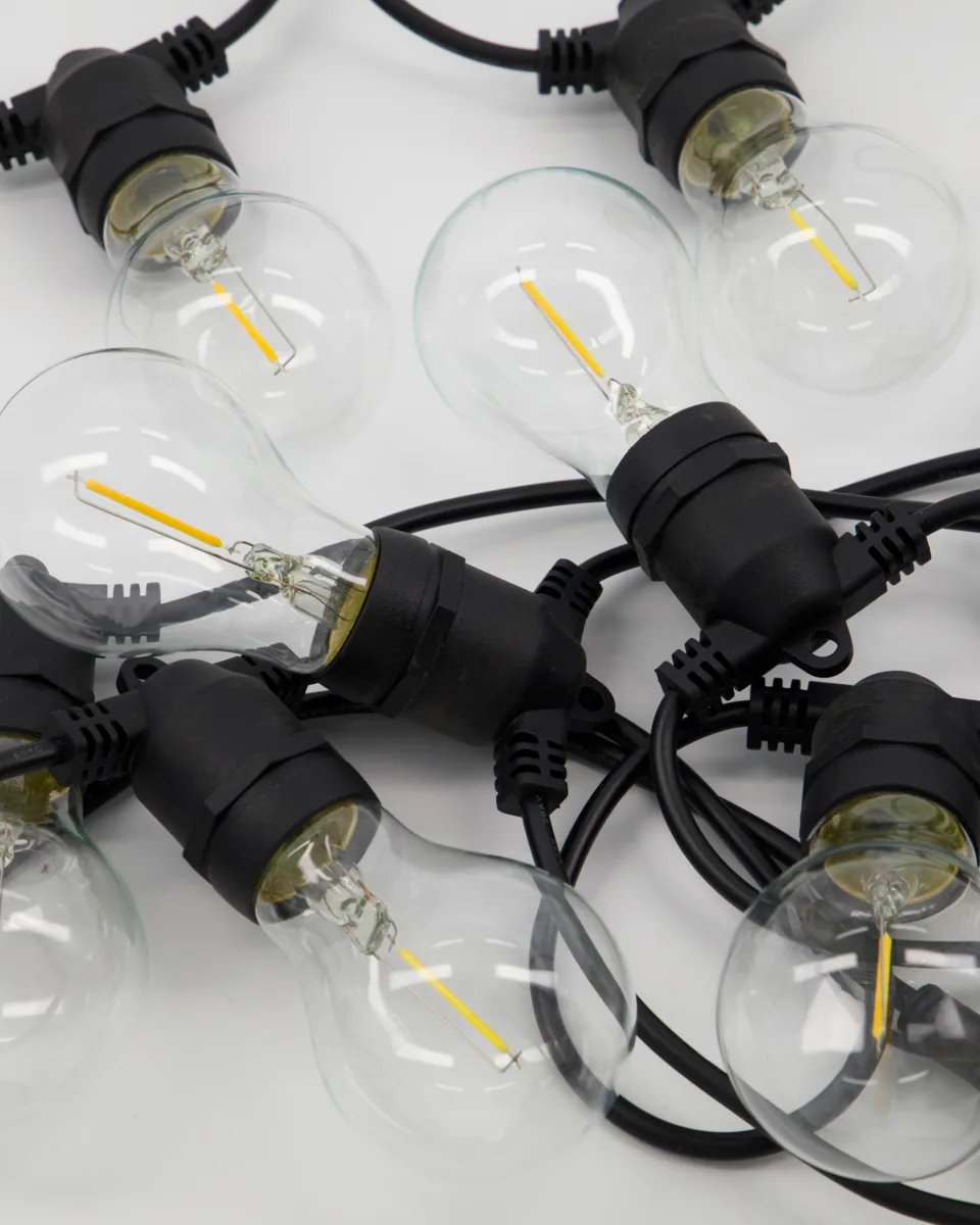 Pętla świetlna House Doctor 840 cm, Czarny House Doctor