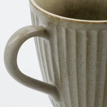 Pleat kubek 300 ml - Szaro-brązowy - House Doctor