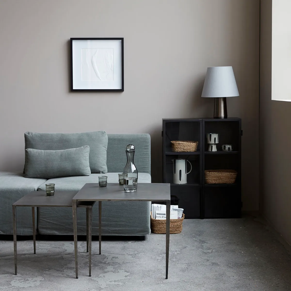 Podstawa lampy Bakora 30 cm, Żelazo House Doctor