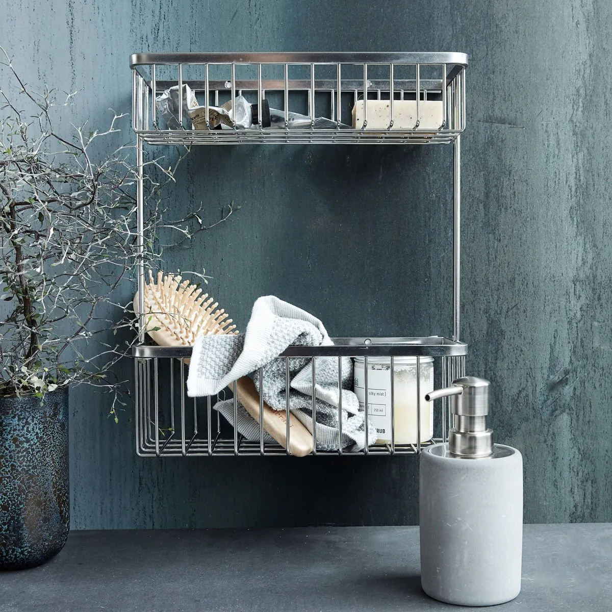 Półka łazienkowa Bath, podwójny House Doctor