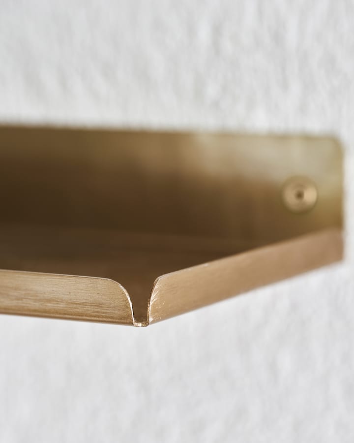 Półka Ledge 80 cm, Mosiądz House Doctor