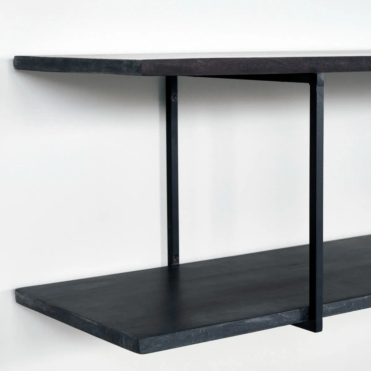 Półka Woods 130 cm, Czarny House Doctor
