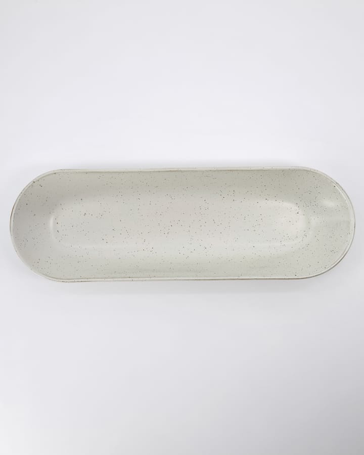 Półmisek do serwowania Pion 12x35 cm, Szaro-biały House Doctor