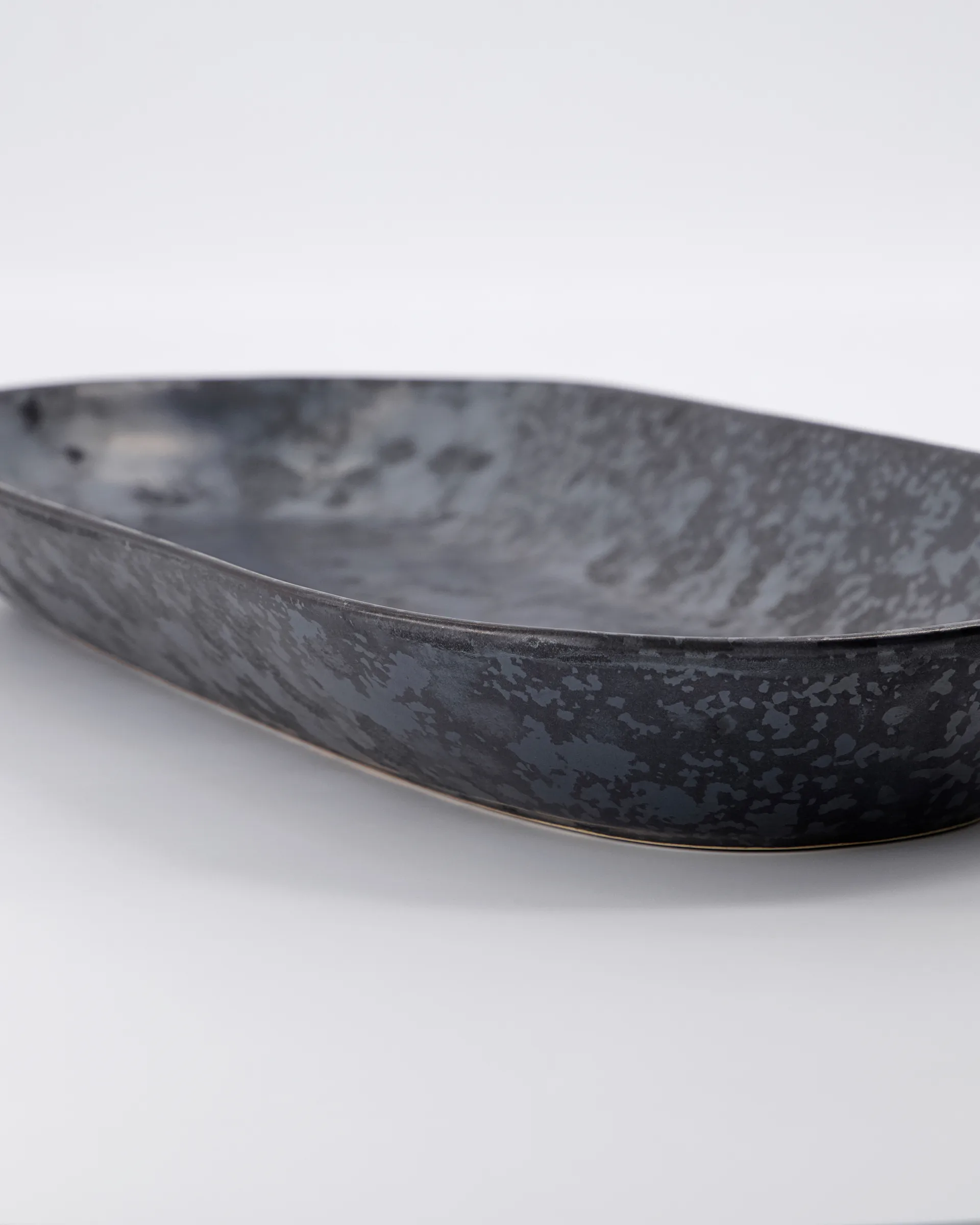 Półmisek do serwowania Pion 19x38 cm, Czarno-brązowy House Doctor