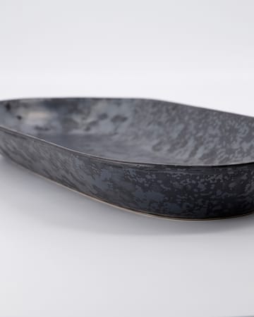 Półmisek do serwowania Pion 19x38 cm - Czarno-brązowy - House Doctor