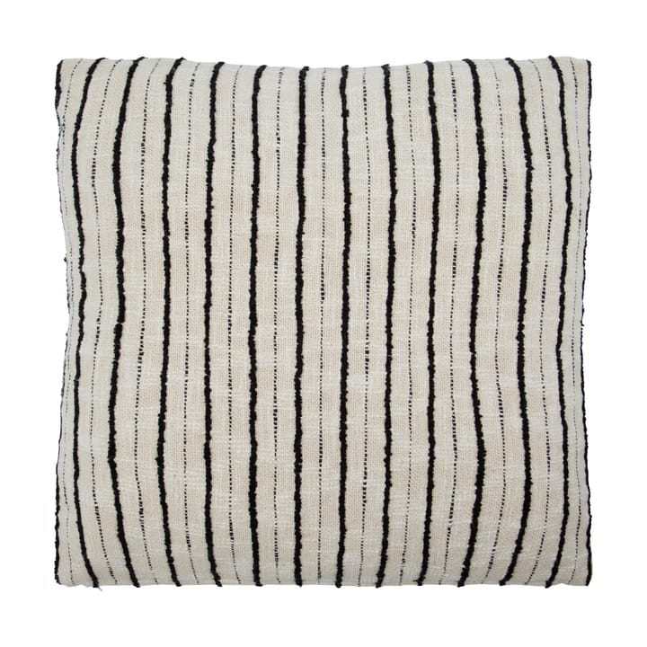 Poszewka na poduszkę Lines 50x50 cm - Czarny-off-white - House Doctor