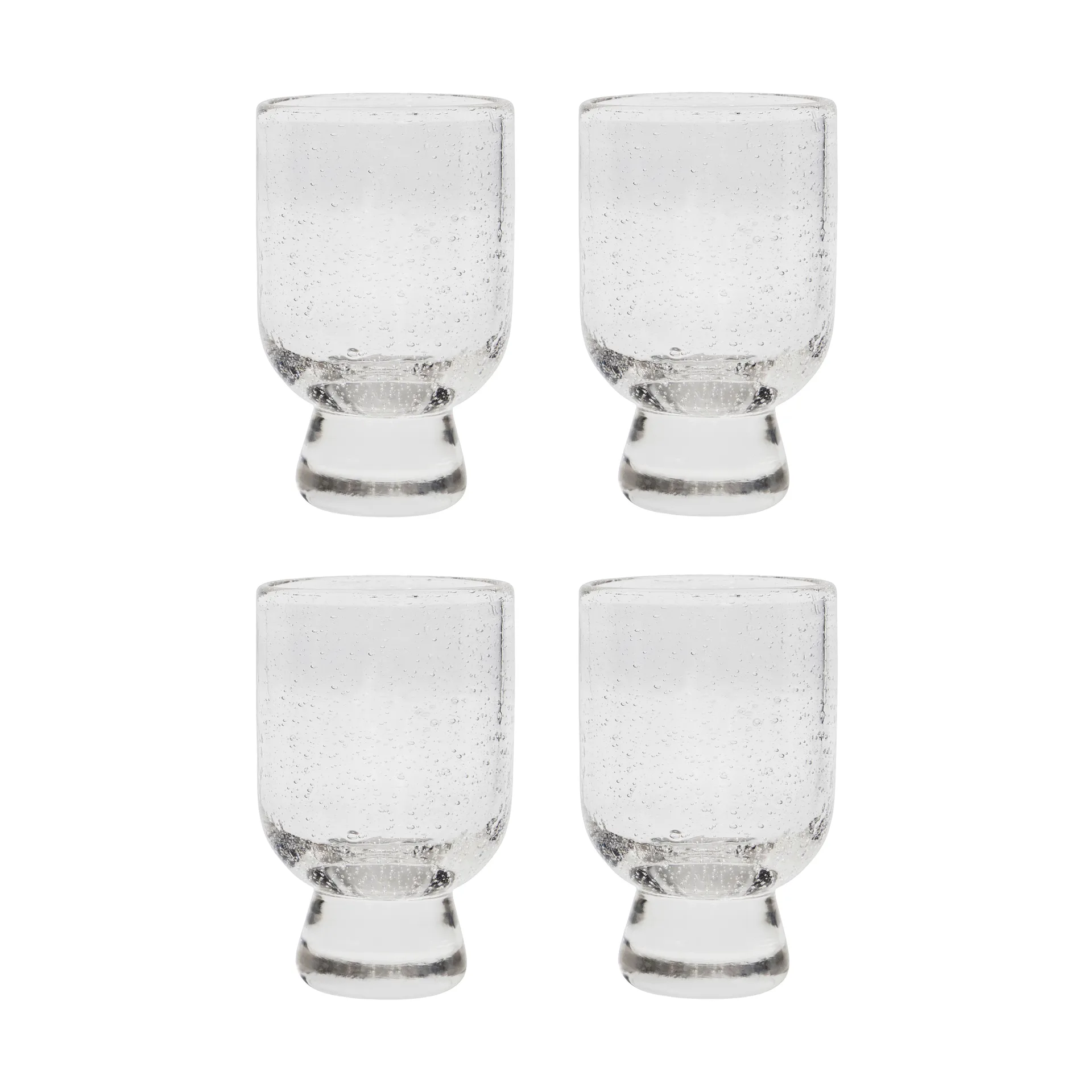 Rich kieliszek na nóżce 230 ml, 4‑pak, Przezroczysty House Doctor