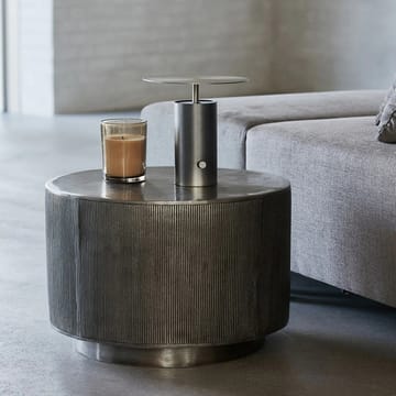 Rota stolik kawowy 35 cm - Srebro szczotkowane - House Doctor