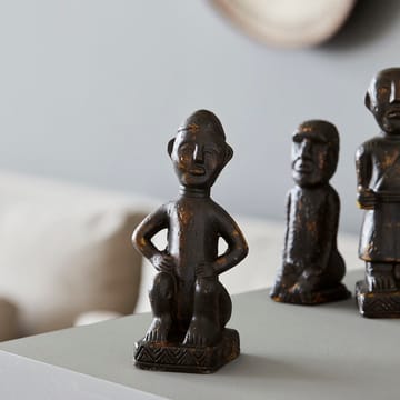 Rzeźba figuralna 19 cm - Czarny - House Doctor