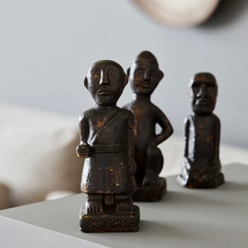 Rzeźba figuralna 20 cm - Czarny - House Doctor