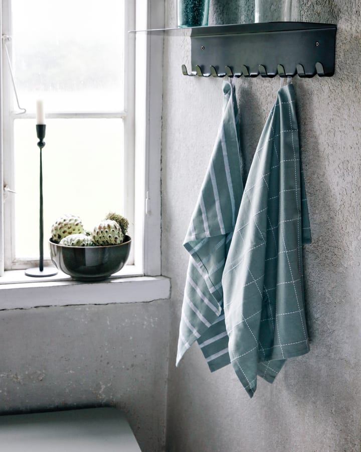 Ścierka kuchenna Clean, 2-pak, Jasnoniebieski House Doctor