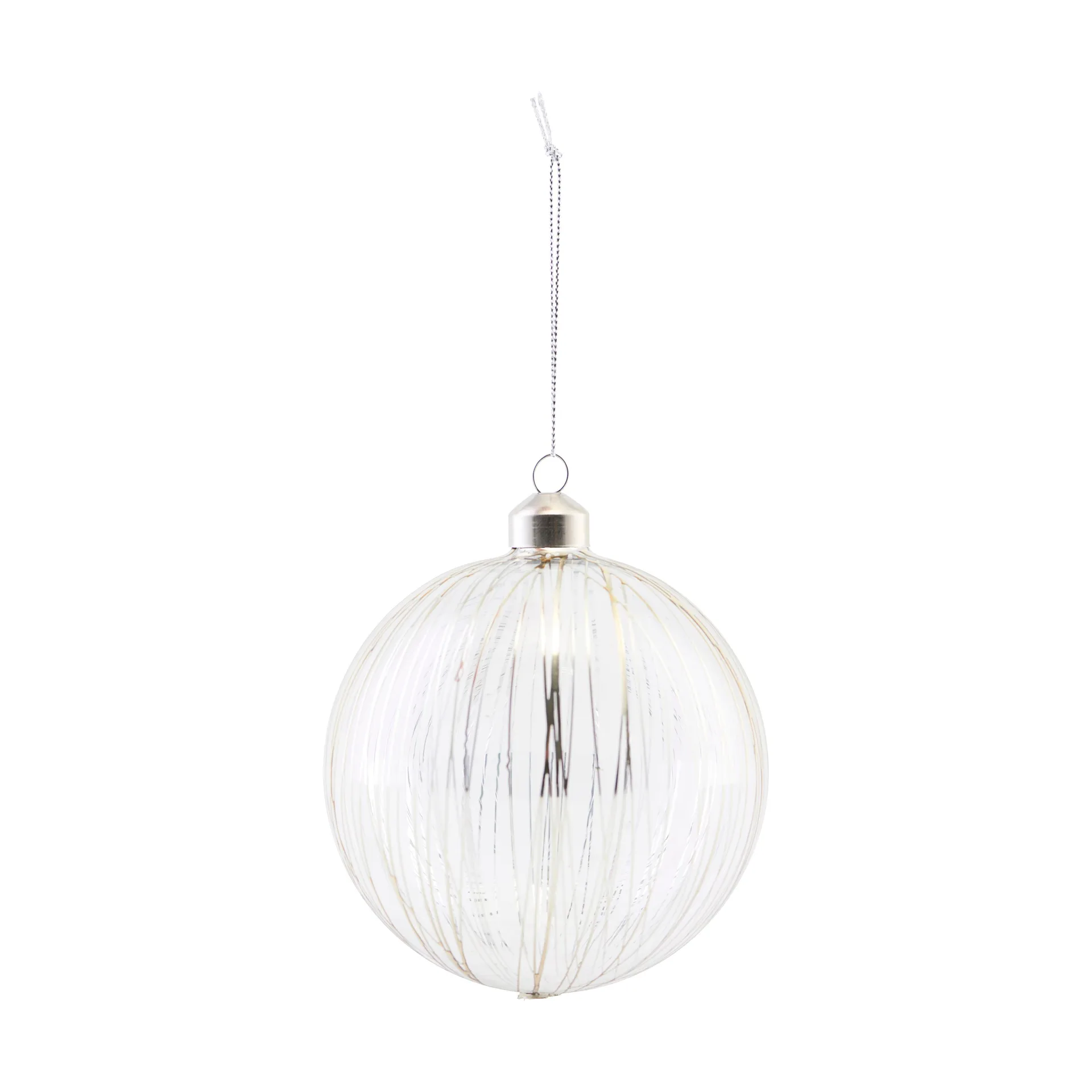 Silver lines bombka, Srebro House Doctor